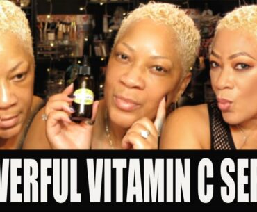 POWERFUL VITAMIN C FACE AND NECK SERUM TO PROMOTE YOUTHFUL, GLOWING, RADIANT AND AGELESS SKIN