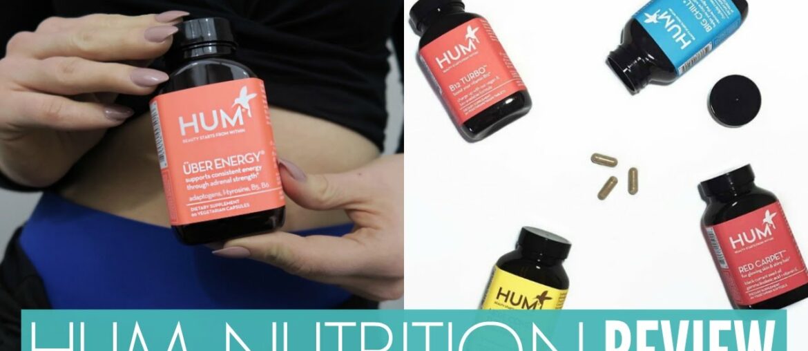 HUM Nutrition Vitamin Review | Uber Energy, Moody Bird, Raw Beauty Powder & More!