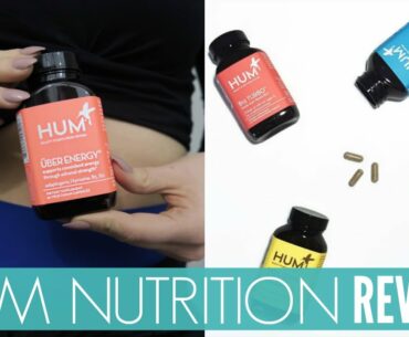 HUM Nutrition Vitamin Review | Uber Energy, Moody Bird, Raw Beauty Powder & More!