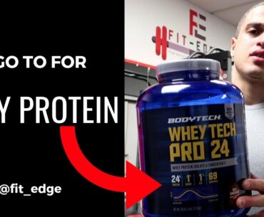 Vitamin Shoppe Bodytech Whey Tech Pro 24 Protein Powder Review