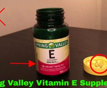 ✅  How To Use Spring Valley Vitamin E Supplement Review