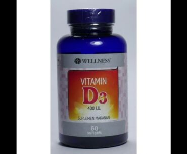 Jual Wellness Vitamin D3 400 IU I 0878 8515 5736