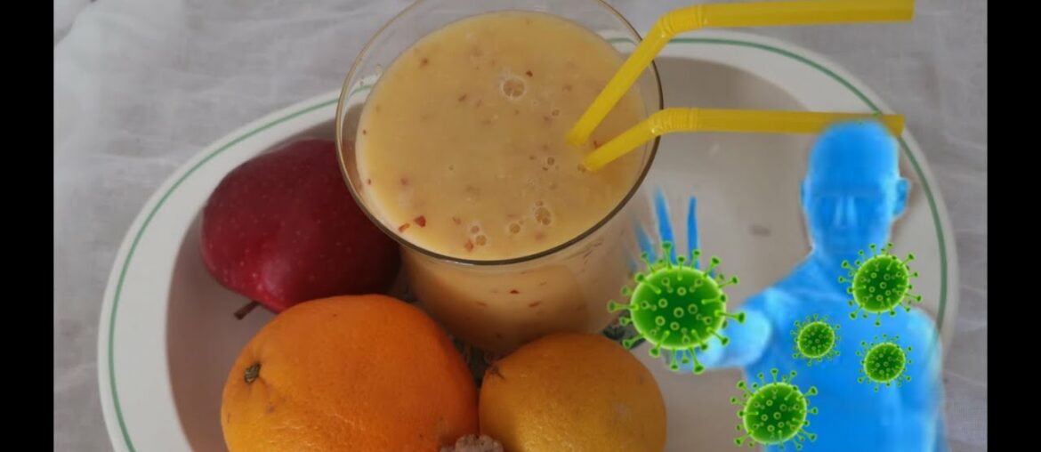 How To Make Immunity Boosting Smoothie #DailyvitaminCintake