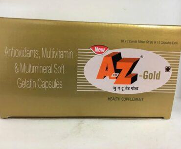 A to Z Gold Multivitamin Tablets | Best supplements for men | Vitamin Tablet | Vitamin B | Minerals