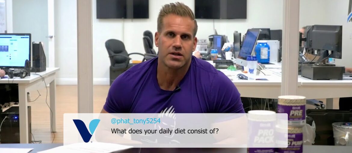 Jay's Current Daily Diet - ASK JAY - Presented by Vitamin Shoppe