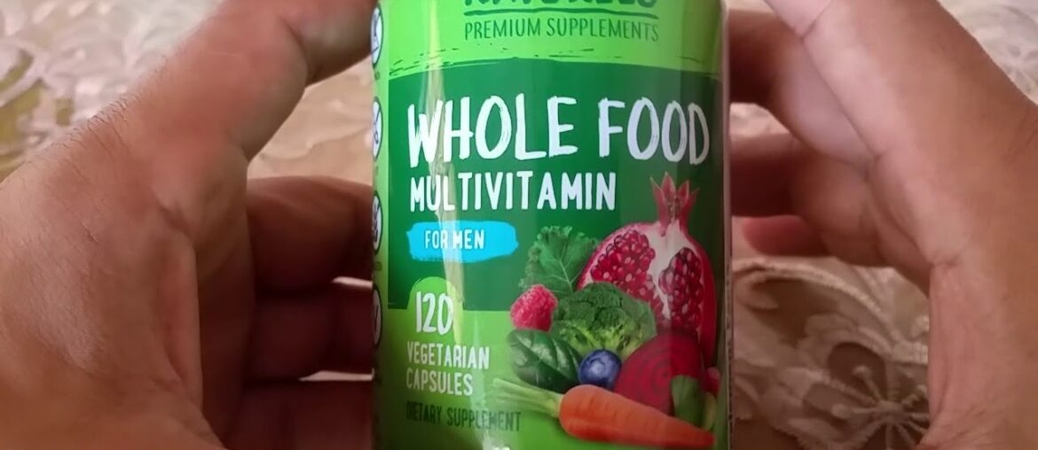 Naturelo - Whole Food Vitamin for Men Supplement Review