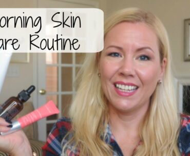 Vitamin C Serum skin care routine AM | BEAUTY OVER 40