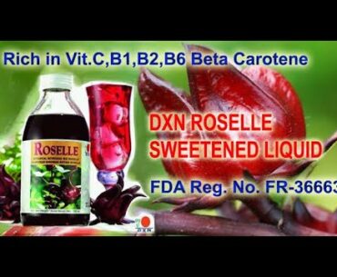 Dxn Roselle Juice  Ganoderma I Natural Vitamin for Immunity I Natural Remedy I Food Supplements