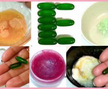 TOP 10 BEST USES VITAMIN E CAPSULES FOR SKIN & BODY | Vitamin E | Benefits OF Vit E | 100% Effective