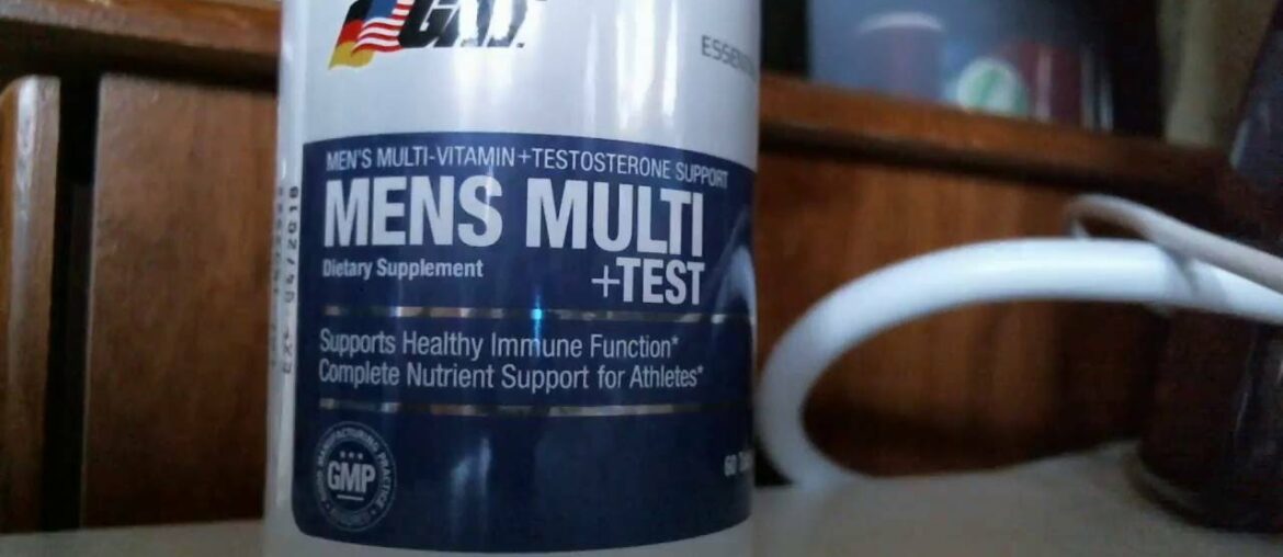 GAT MEN'S MULTI + TEST - Multi Vitamin Supplement