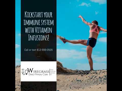 Kickstart your immune system with Vitamin Infusions!