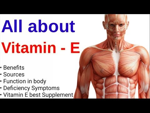 Vitamin E Functions In Our Body |Hindi| Vitamin E Source - Supplements