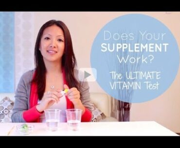 The Ultimate VITAMIN TEST - How To Tell If Your Supplement Works