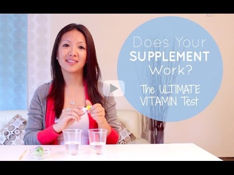 The Ultimate VITAMIN TEST - How To Tell If Your Supplement Works