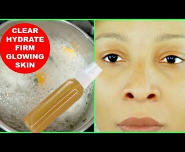 HOW I MAKE MY VITAMIN C FACIAL TONER FOR CLEARING DARK SPOTS, HYDRATING, TIGHTENING FIRMING MY SKIN