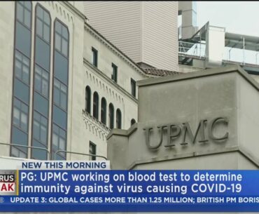 University Of Pittsburgh Developing Immunity Test For Coronavirus