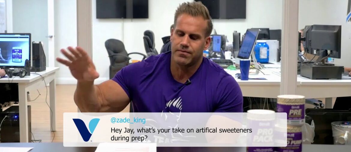 Artificial Sweeteners During Bodybuilding Prep - ASK JAY - Presented by Vitamin Shoppe