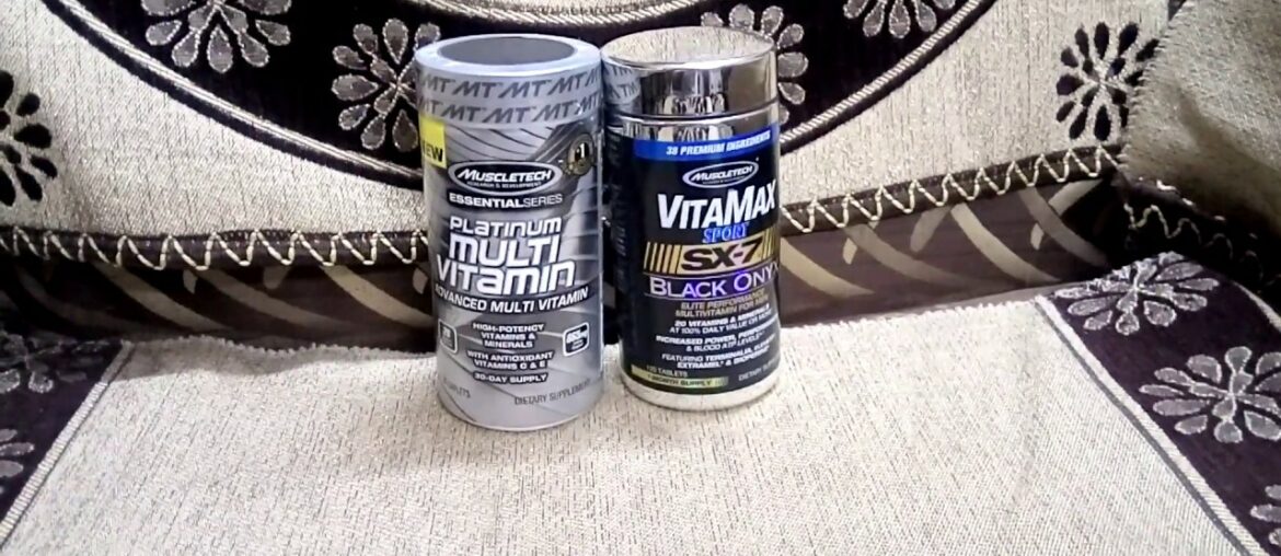 Muscletech Vitamax Sport vs Platinum Multi vitamin