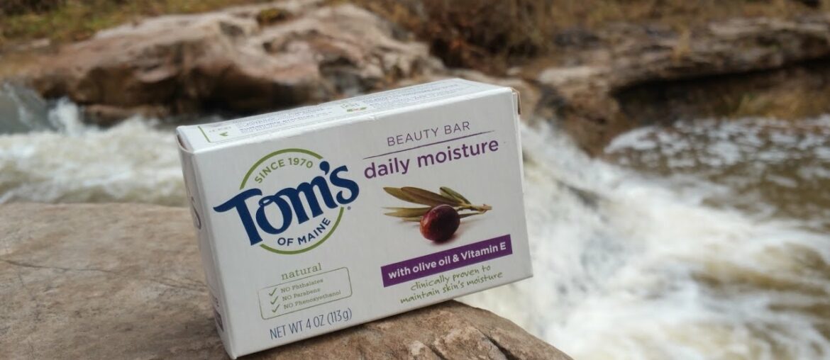 Tom's of Maine daily moisturizing beauty bar with olive oil and vitamin E