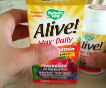 Alive Max Daily Multi-Vitamin Supplement Review