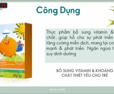 Giới thiệu về Wellness Kids Oriflame - Vitamin cho Trẻ Biếng Ăn, Chậm Lớn, Còi Cọc tự nhiên