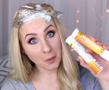 BLEKA HÅRET MED C VITAMIN?! TESTAR BEAUTY HACK #6