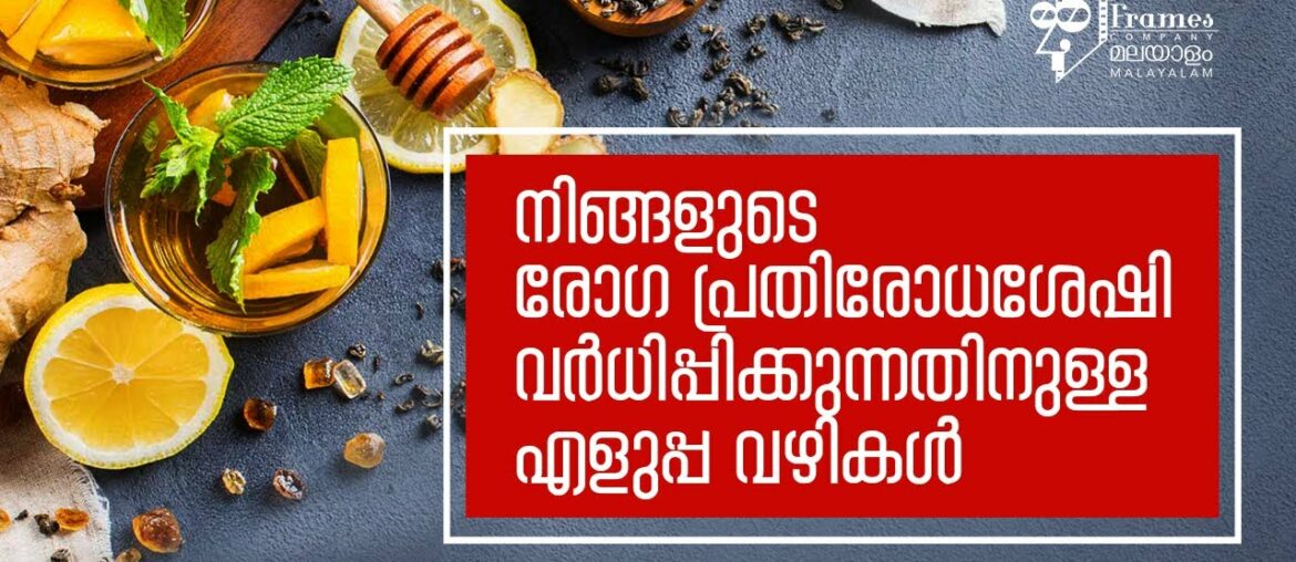 How to Boost Immunity - Easy tips to Boost your Immunity Naturally ! - Malayalam