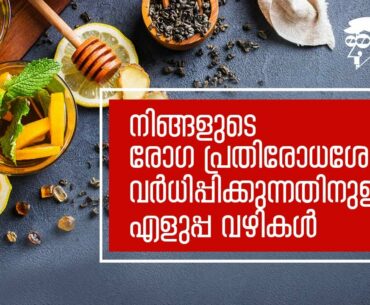 How to Boost Immunity - Easy tips to Boost your Immunity Naturally ! - Malayalam