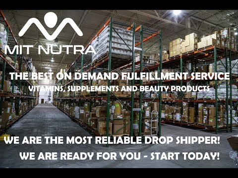 On Demand Fulfillment Supplements, Vitamins & Beauty Products / Drop Shipping Services for Business