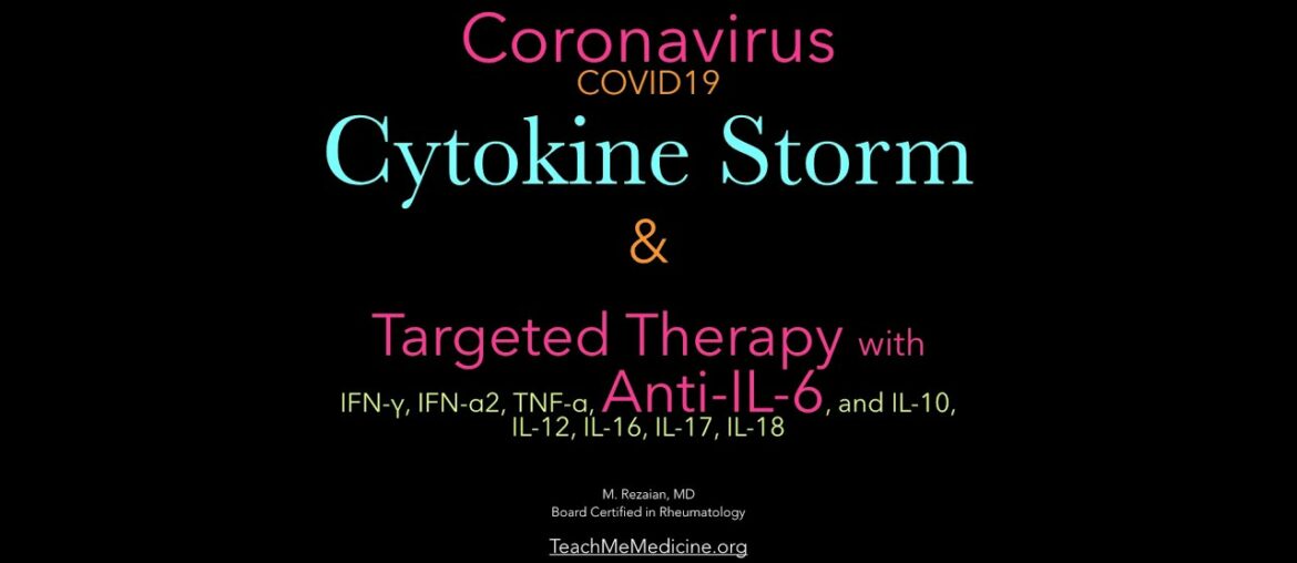 Coronavirus COVID-19 and Cytokine Storm: Targeted Anti-IL-6 Therapy