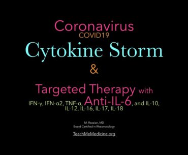 Coronavirus COVID-19 and Cytokine Storm: Targeted Anti-IL-6 Therapy