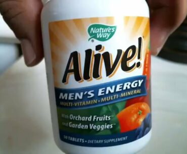 NATURE'S WAY ALIVE Men's Multi-Vitamin and Mineral Supplement