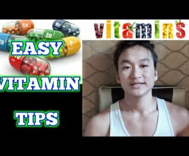 EASY VITAMIN TIPS