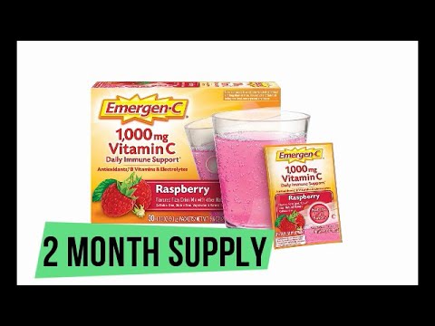 [UNBELIEVABLE] Emergen C Vitamin C Powder