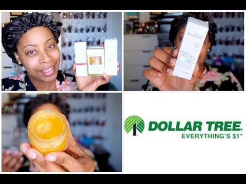 DOLLAR TREE Best Selling 1% HYALURONIC ACID & VITAMIN C Serum + The LIQUID GOLD Gel FACE MASK!!