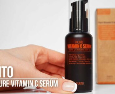 [K-beauty] Purito Pure Vitamin C Serum wrinkles & acne scars from Korea | K-beauty Blog Europe