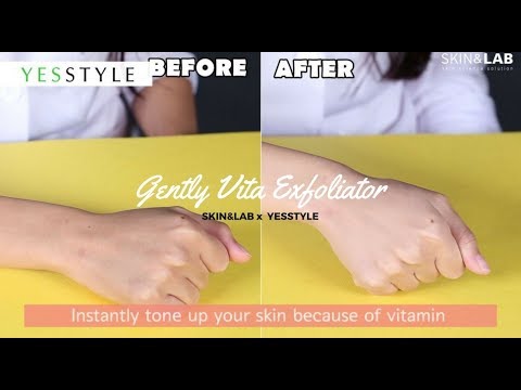 Gentle Exfoliating with Vitamin | SKIN&LAB Gently Vita Exfoliator | YesStyle Korean Beauty