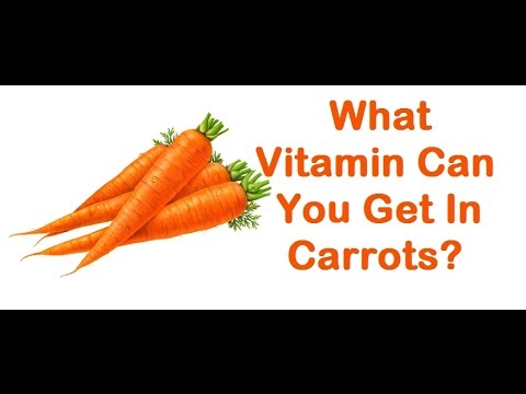 What Vitamin Can You Get In Carrots?