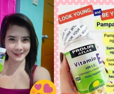 PROLIFE ATLAS VITAMIN E 400 EFFECTIVE AND AFFORDABLE BEAUTY SUPPLEMENTS 😍🤩🤩🤩