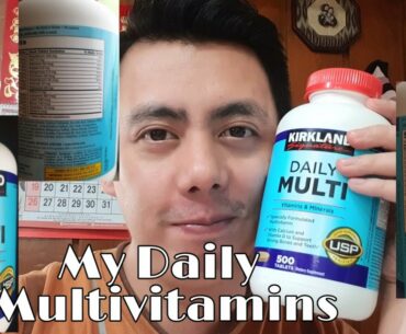 KIRKLAND SIGNATURE MULTI VITAMINS & MINERALS REVIEW | My daily supplement to boost immune system