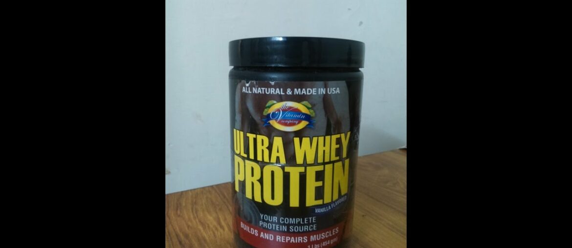 Ultra Whey Protein-The Vitamin Company(Pakistan) Review