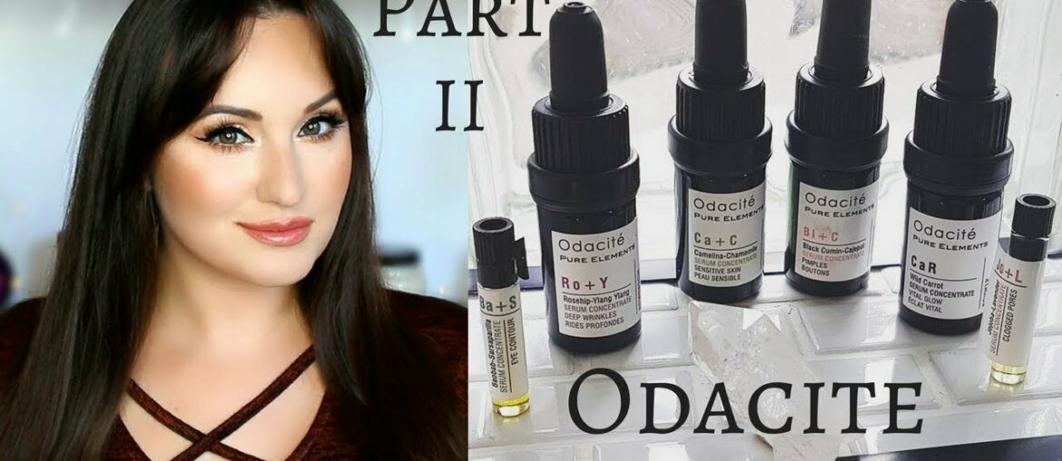 ODACITE PART 2 | VITAMIN A | HYDRATION | RADIANCE | DULL SKIN |  EYE CONTOUR | BEAUTY MASQUE