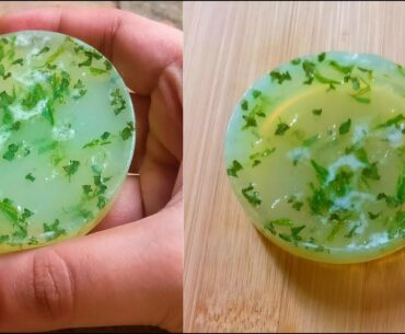 Aloevera Homemade Soap with Vitamin E Oil for Full Body Polishing & Skin Whitening, Body Acne