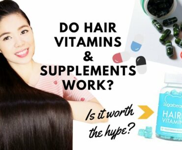 Do Hair Vitamins & Supplements Really Work? Plus My Thoughts on Sugar Bear Hair