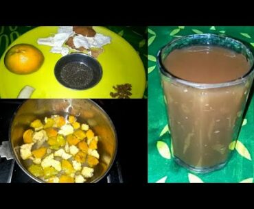 நோய் எதிர்ப்பு சக்தி அதிகமாகும் ஆரஞ்சு டீ/orange tea to boost your immunity power/vitamin c drink