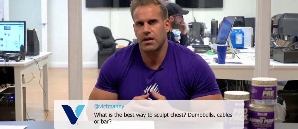 Best Ways to Sculpt Chest? ASK JAY - Presented by Vitamin Shoppe