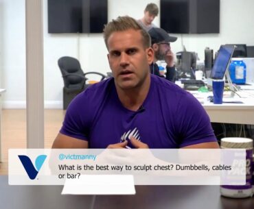 Best Ways to Sculpt Chest? ASK JAY - Presented by Vitamin Shoppe