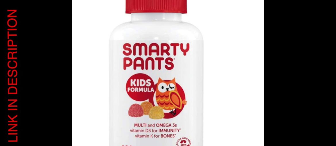 SmartyPants Daily Kids Multivitamin Gummies: Vitamin C, D3, and Zinc for Immunity, Gluten Free, Omeg