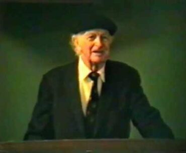 Dr. Linus Pauling on Vitamin C and Heart Disease Stanford Medical School - 27 Feb 92