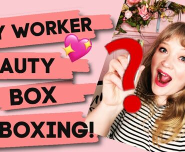 Beauty Box RE-BOXING! For a Keyworker! Inc. Omorovicza Vitamin C Serum & Eyeko Mascara